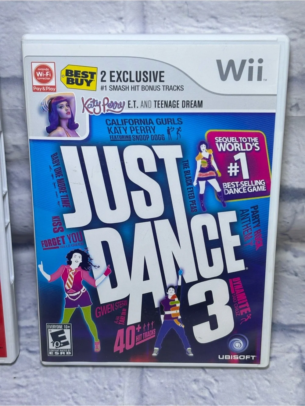 Nintendo Wii Just Dance 1 and 3 Video Game Lot Of 2 Tested Music
